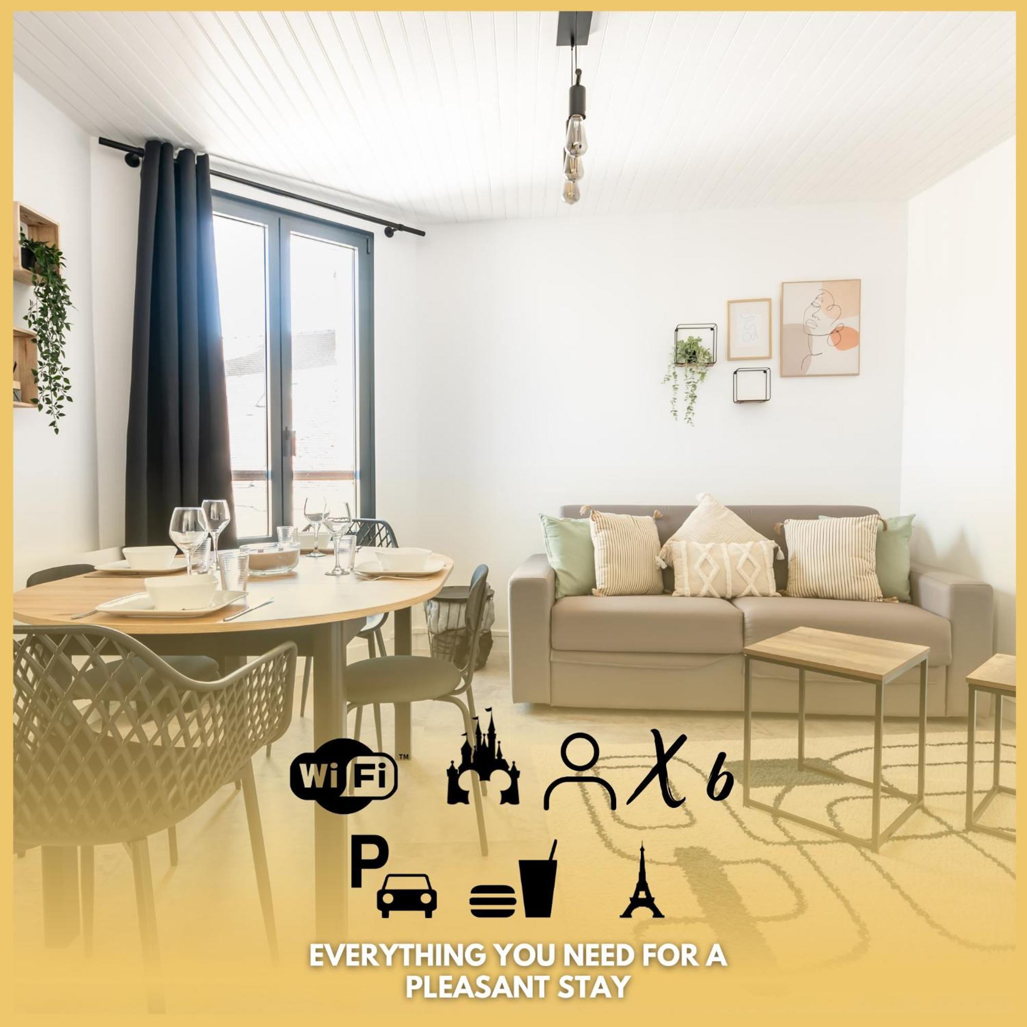 Le 27 - Appartement Cosy - Disney 15Min Crecy-la-Chapelle Exterior photo